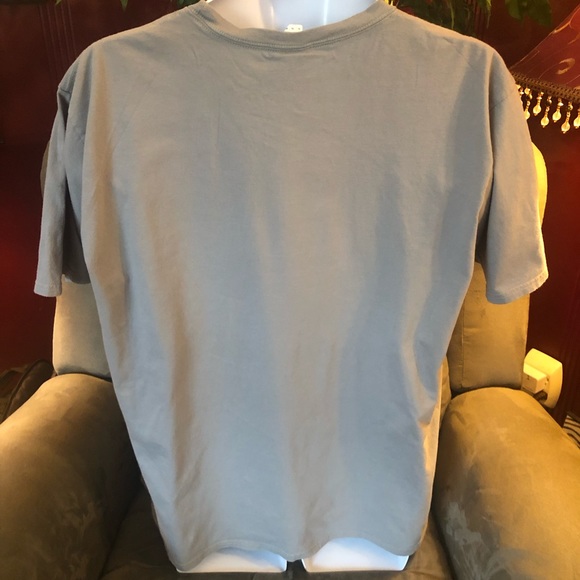 Men’s Gray Anvil Funny T-shirt Size XL - Picture 2 of 4